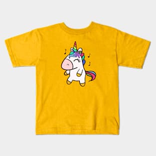 Musical Unicorn Kids T-Shirt